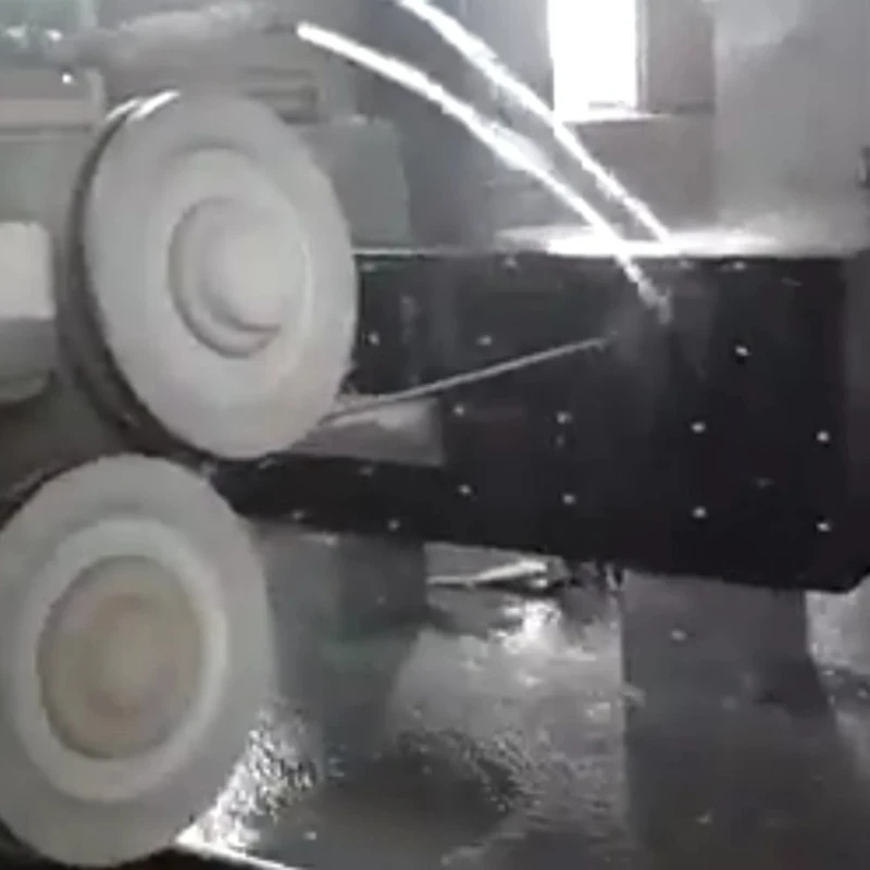 Proceso de perforación de plataforma de granito-es